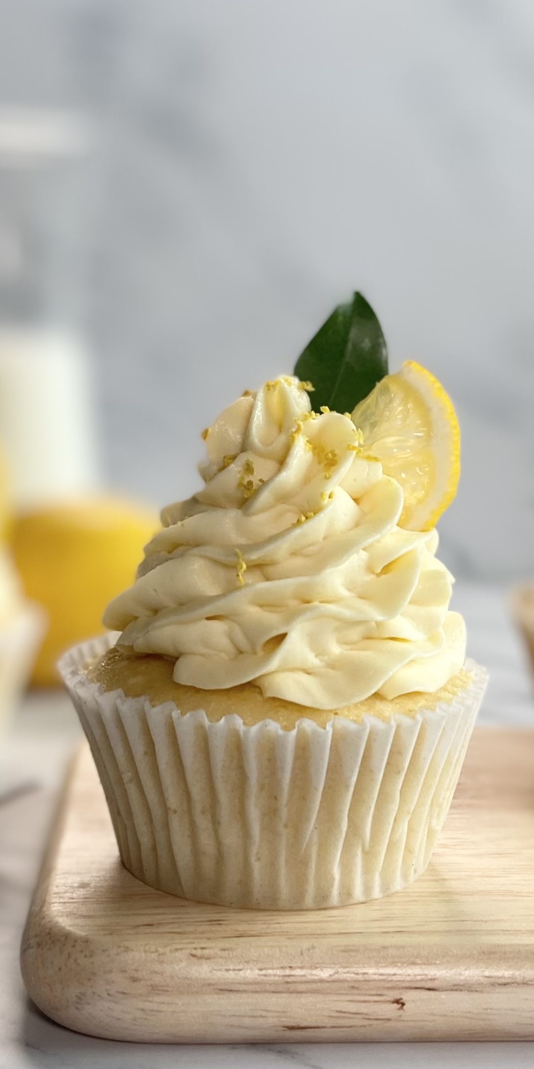 Freshy's luxury lemon cupcakes