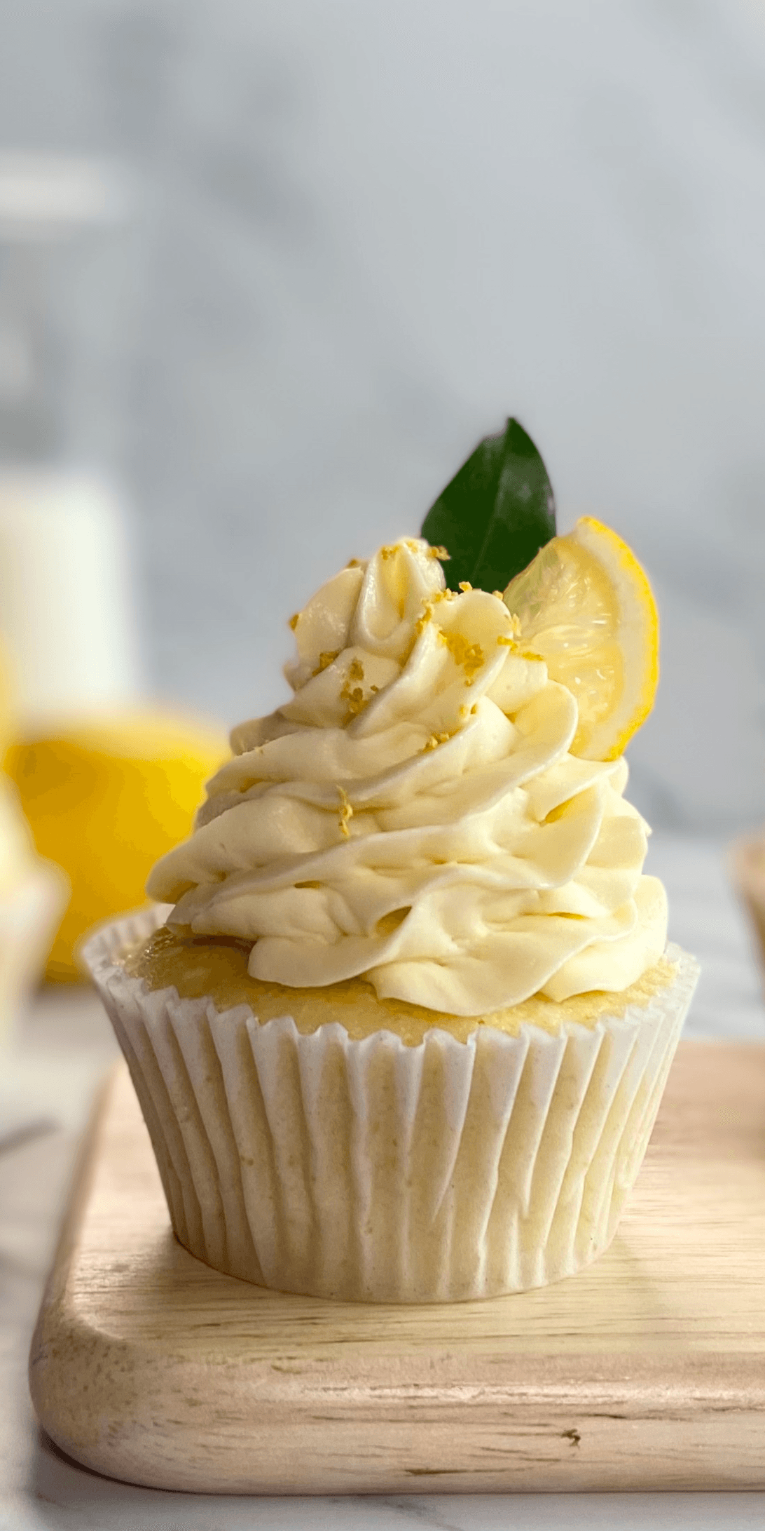 Freshy's luxury lemon cupcakes